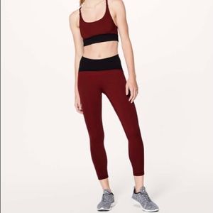 Lululemon Train Times Crop 7/8 Women’s 2 Pant Leggings Rare High Rise Tights